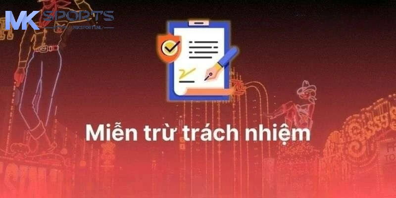 Miễn trừ trách nhiệm khi truy cập sai link gây lỗi dịch vụ