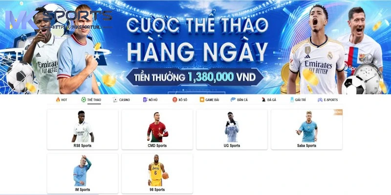 MKSport là thiên đường giải trí